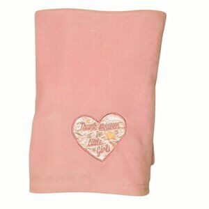 Baby Starters Thank Heaven For Little Girls Security Lovey Blanket 34" X 30"